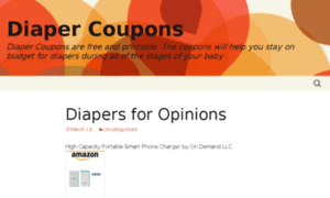 Diapercoupons.greatbuys.info thumbnail