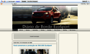 Diariodebordonovoecosport.blogspot.com.br thumbnail