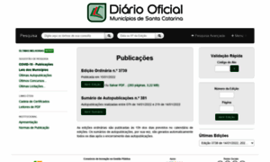 Diariomunicipal.sc.gov.br thumbnail