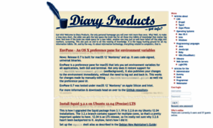 Diaryproducts.net thumbnail