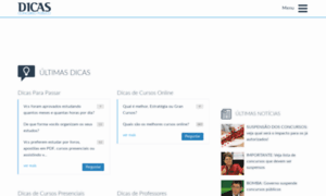Dicasconcursopublico.com.br thumbnail