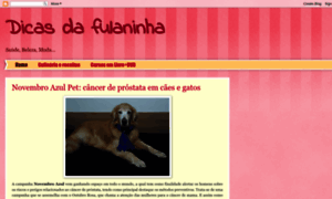 Dicasdafulaninha.blogspot.ru thumbnail