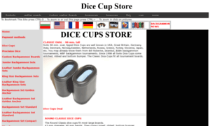 Dice-cups.com thumbnail