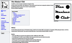 Dicemaniacsclub.com thumbnail