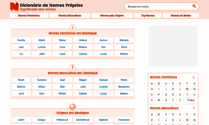 Dicionariodenomesproprios.com.br thumbnail
