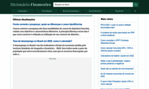 Dicionariofinanceiro.com thumbnail
