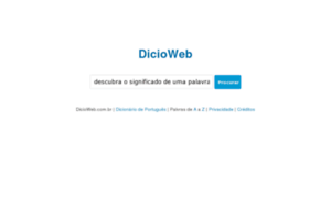 Dicioweb.com.br thumbnail
