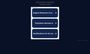 Dictionar-englez-roman.info thumbnail