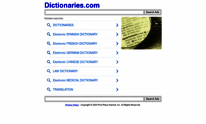 Dictionaries.com thumbnail