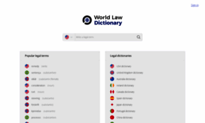 Dictionary.translegal.com thumbnail