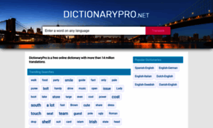 Dictionarypro.net thumbnail