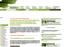 Dictionnaire-environnement.com thumbnail