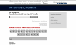 Dictionnaire-juridique.com thumbnail