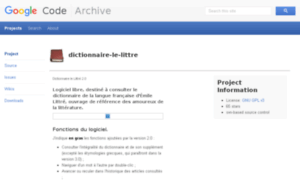 Dictionnaire-le-littre.googlecode.com thumbnail