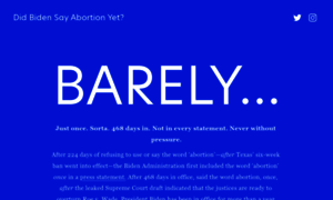 Didbidensayabortionyet.org thumbnail