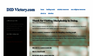 Didvictory.com thumbnail