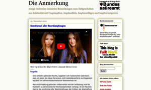 Die-anmerkung.blogspot.com thumbnail