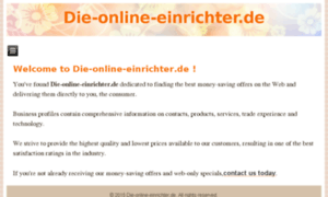 Die-online-einrichter.de thumbnail