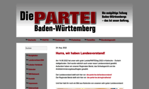Die-partei-bw.de thumbnail