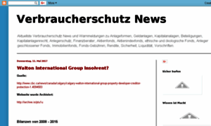 Diebewertung-verbraucherschutz-news.blogspot.com thumbnail