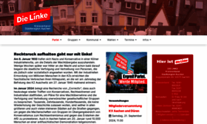 Dielinke-aachen.de thumbnail