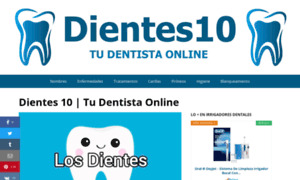 Dientes10.com thumbnail