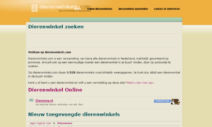 Dierenwinkel.index.nl thumbnail