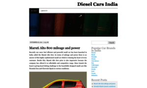 Dieselcarindia.wordpress.com thumbnail