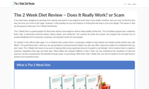 Diet2week.com thumbnail