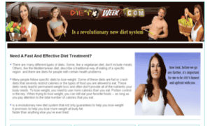 Diet3week.com thumbnail
