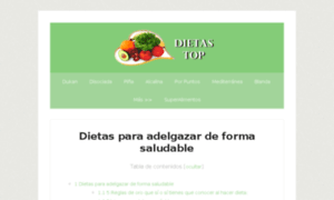 Dietas-top.com thumbnail