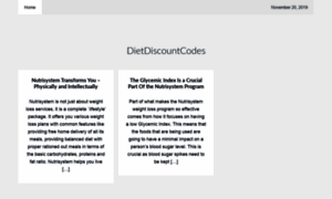 Dietdiscountcodes.com thumbnail