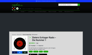 Dietersschlagerradio.radio.de thumbnail