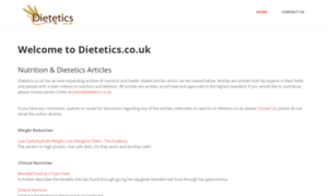 Dietetics.co.uk thumbnail
