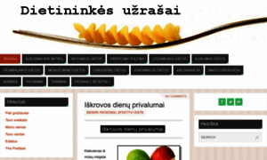 Dietininkesuzrasai.info thumbnail