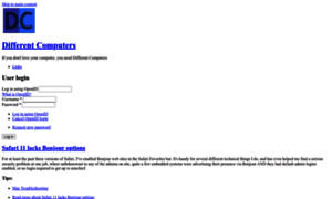 Differentcomputers.com thumbnail