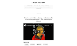 Differentia.wordpress.com thumbnail