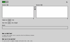 Difftext.com thumbnail