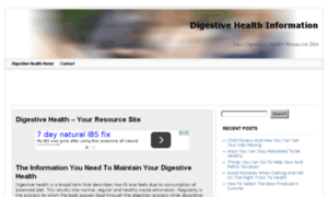 Digestivehealthinformation.com thumbnail