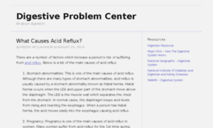 Digestiveproblemcenter.org thumbnail