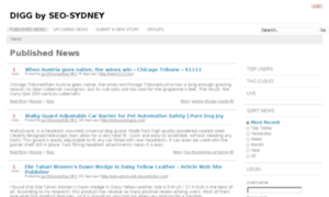 Digg.seo-sydney.us thumbnail