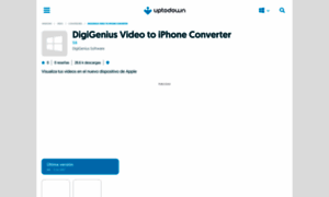 Digigenius-video-to-iphone-converter.uptodown.com thumbnail