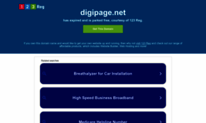 Digipage.net thumbnail