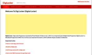 Digital-locker.in thumbnail