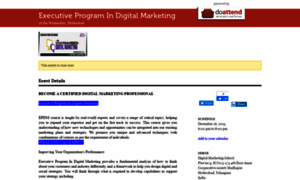 Digital-marketing-executive-program.doattend.com thumbnail