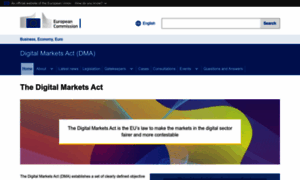 Digital-markets-act.ec.europa.eu thumbnail