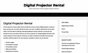 Digital-projector-rental.com thumbnail