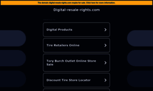 Digital-resale-rights.com thumbnail