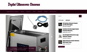 Digital-ultrasonic-cleaner.com thumbnail