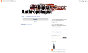 Digitalanthropologist.blogspot.com thumbnail